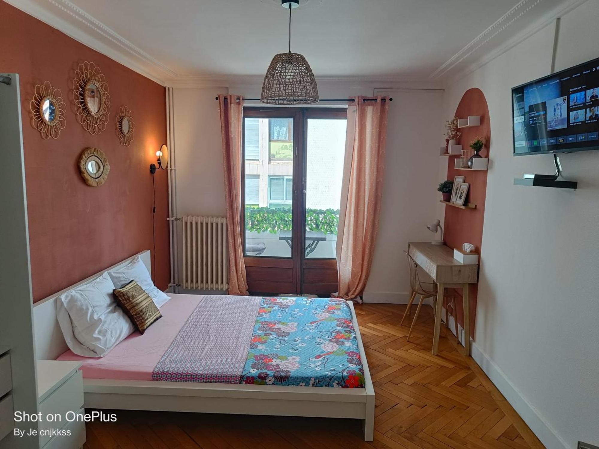 Belle Chambre D'Hote Avec Balcon Prive - 3 Mins Gare Annemasse - Geneve Acces Direct Extérieur photo